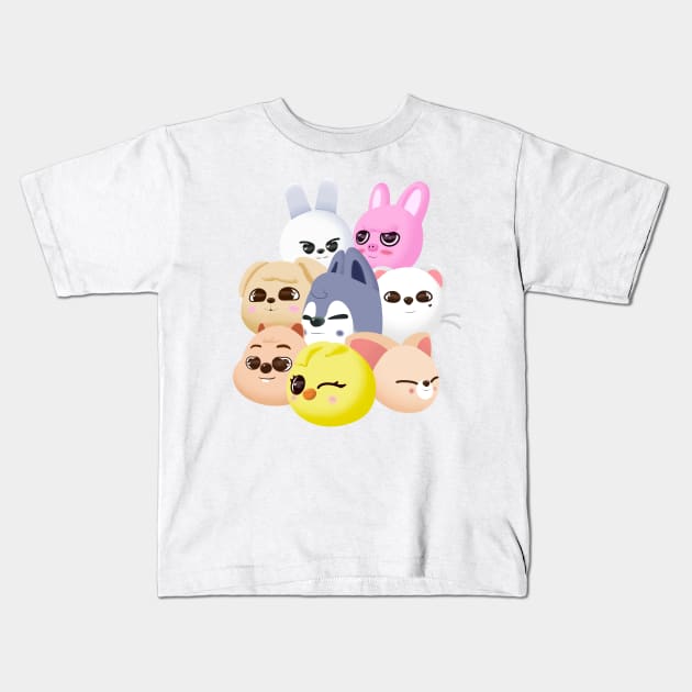 SKZOO SKZ Kids T-Shirt by TeeLisa